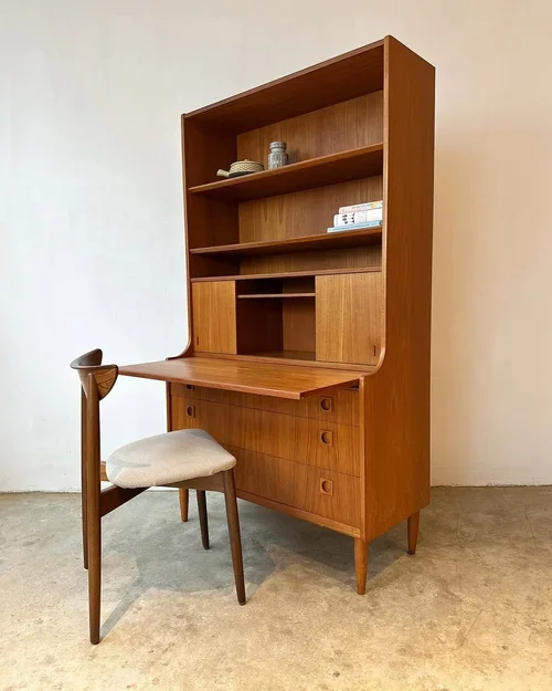 SOLD - Danish Secretary Bookshelf