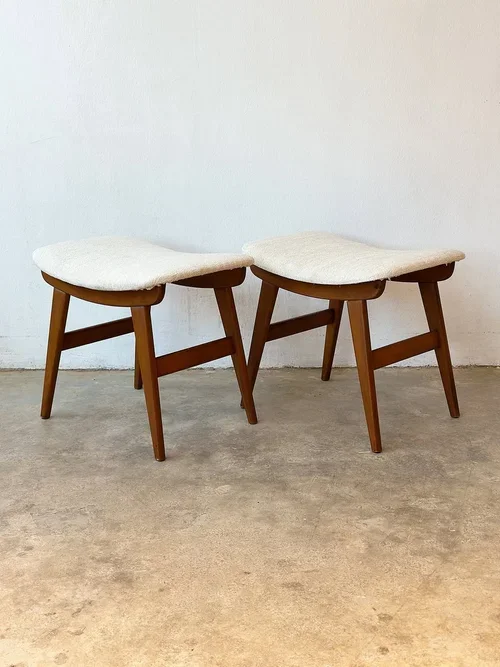 SOLD - Danish Stool in Beech