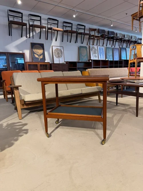 SOLD - Grete Jalk Serving Cart 