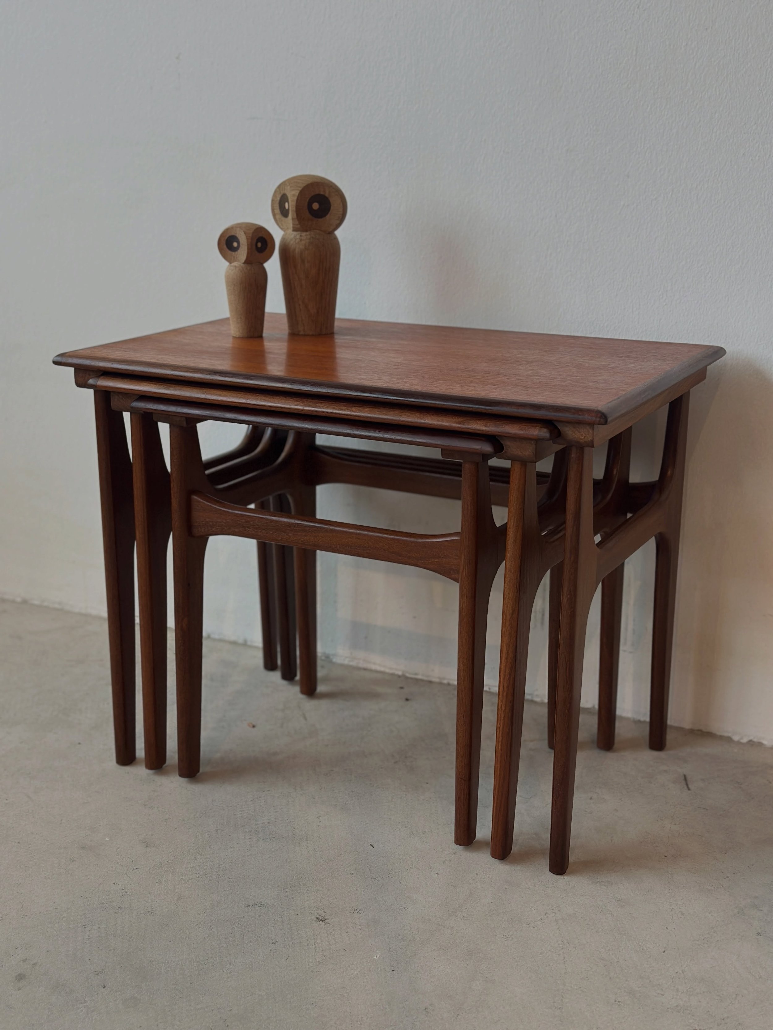 SOLD - Danish Nest of Tables