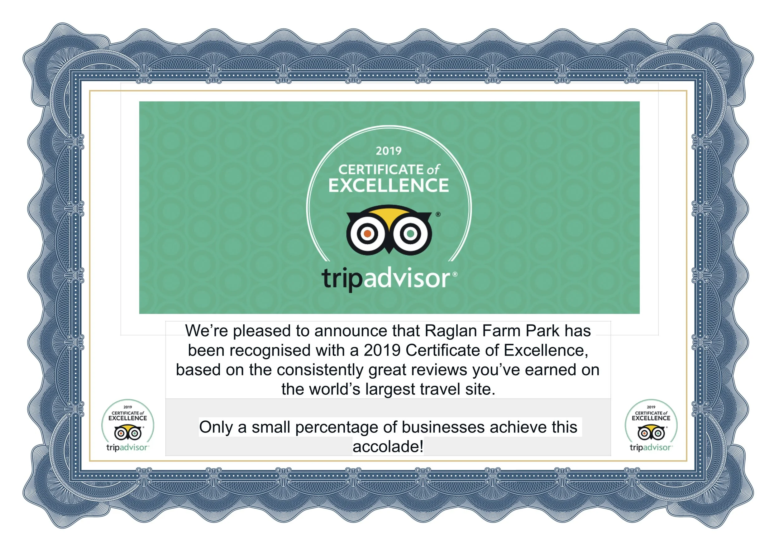                                          We're delighted to receive this accolade!