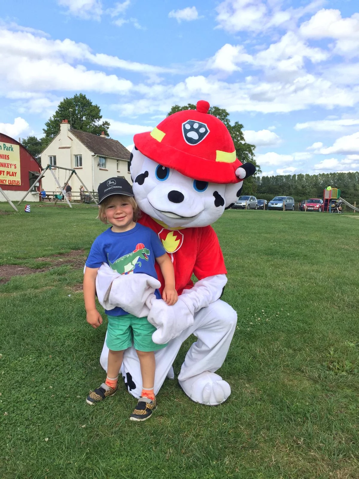 Marshall found time to visit us today!