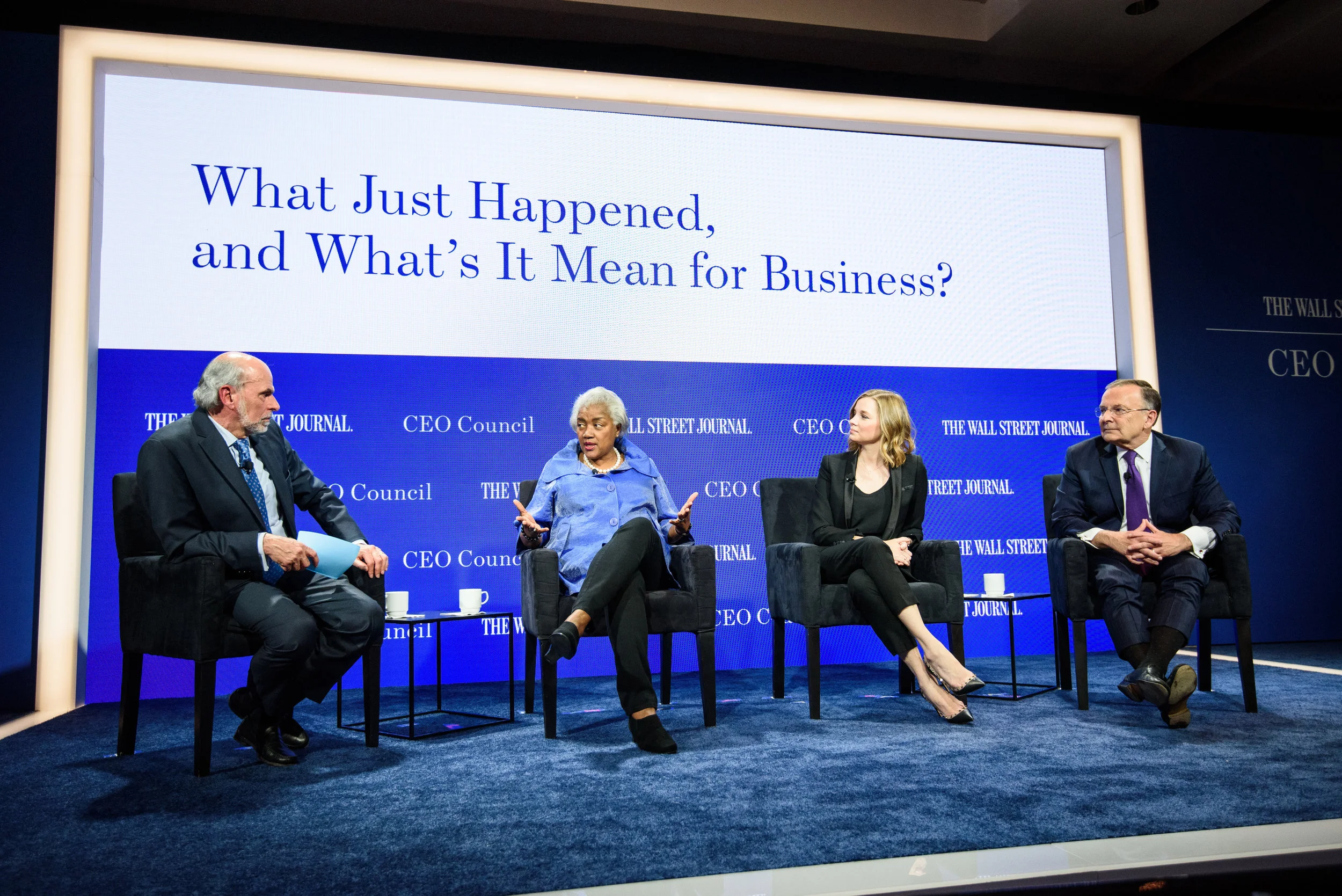 Wall Street Journal CEO Council in Washington, DC on December 3rd, 2018. (Photo by Sam Kittner for The Wall Street Journal)