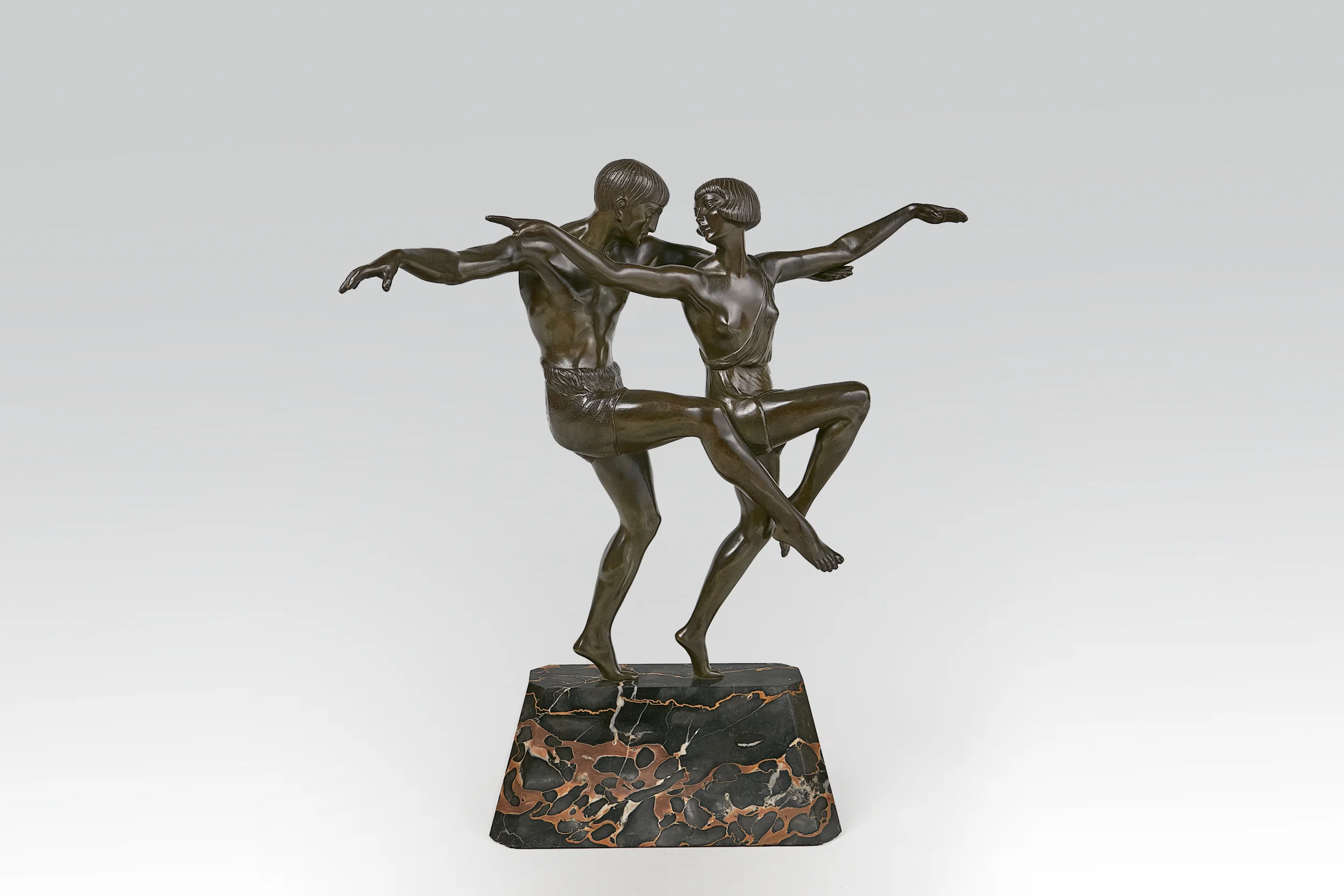 Art Deco Bronze Sculpture of Vaslav Nijinsky by Pierre Le Faguays