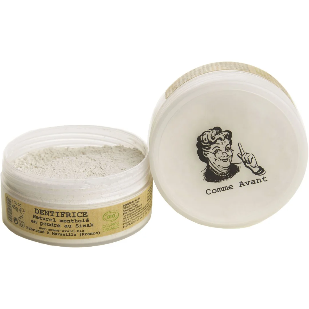 Dentifrice en poudre mentholé . 6,90€