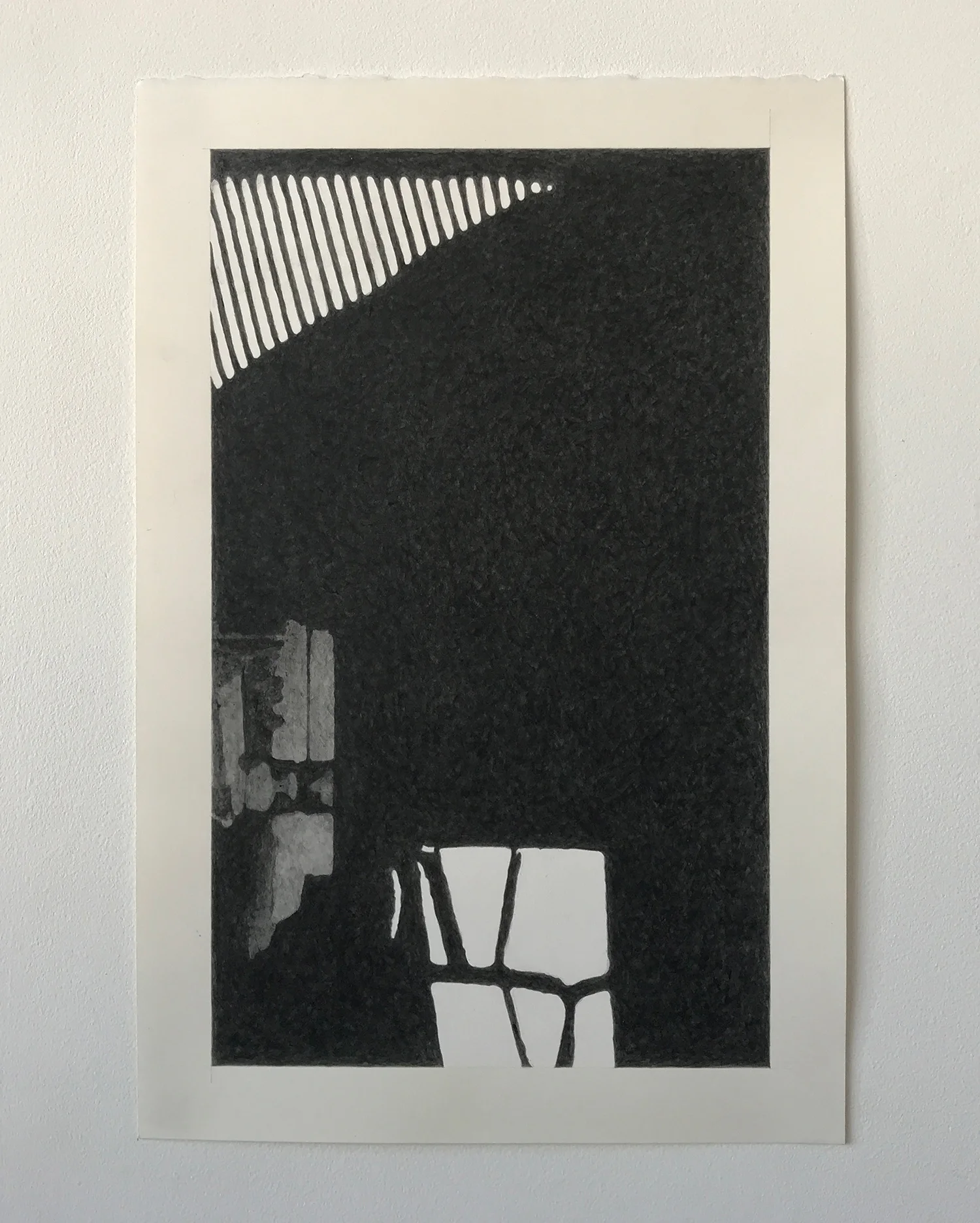 Untitled Acrylic on Arches paper 18 x 12 in / 46 x 31 cm 2012