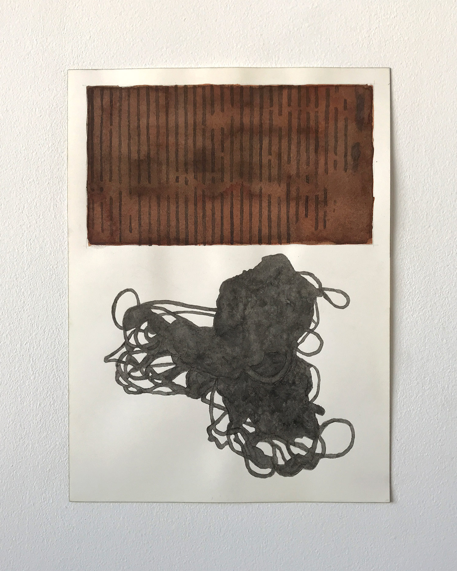 Untitled Watercolor on Arches paper 12.2 x 9 in / 31 x 23 cm 2011