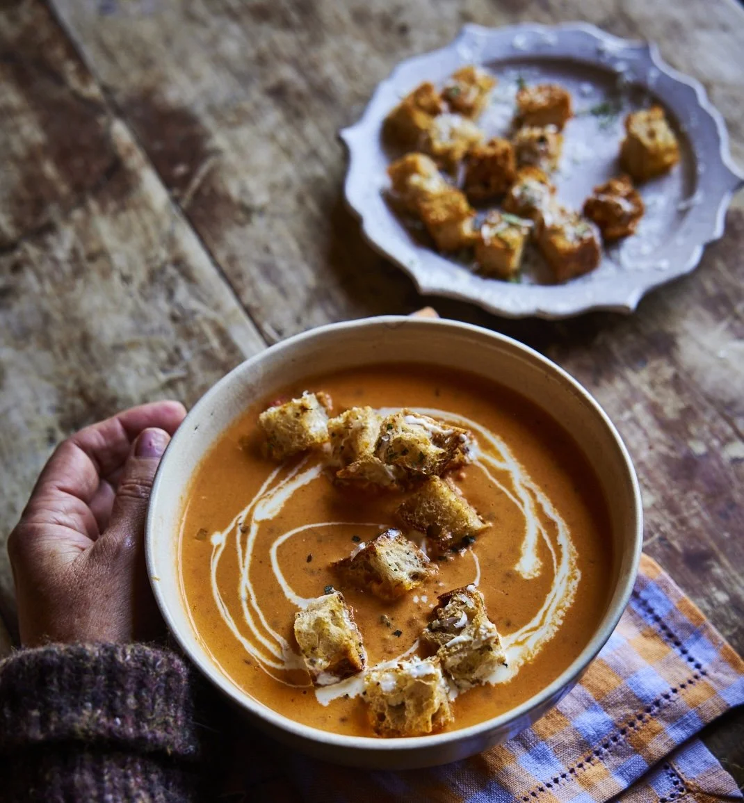 Lentil & Roast Tomato Soup