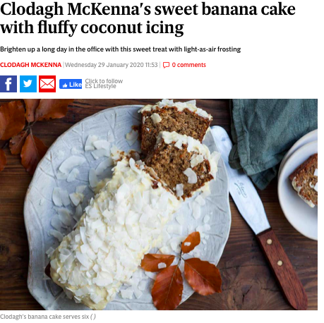 Evening Standard 29th January 2020