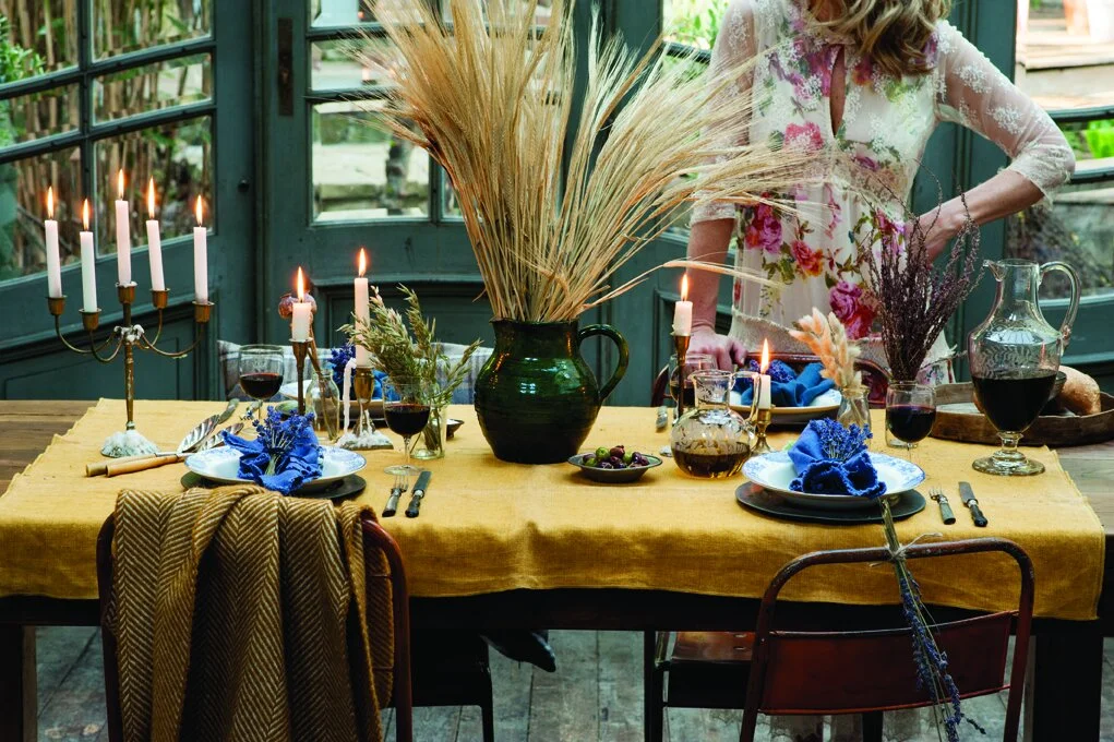 Provençal Autumnal Tablescape