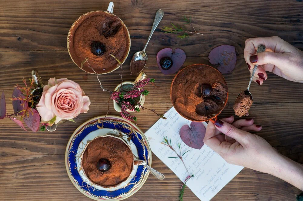 Chocolate Cherry Mousse