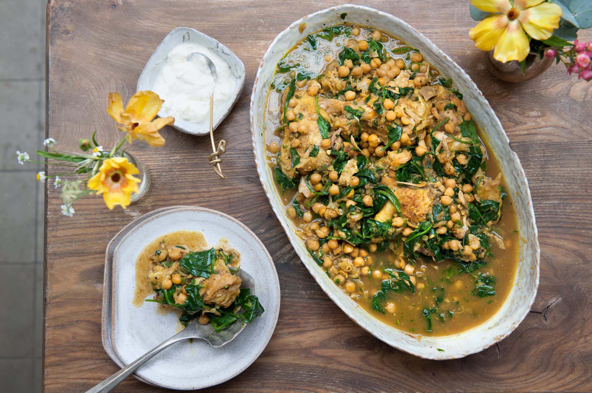 Spiced Chicken &amp; Chickpea Curry 