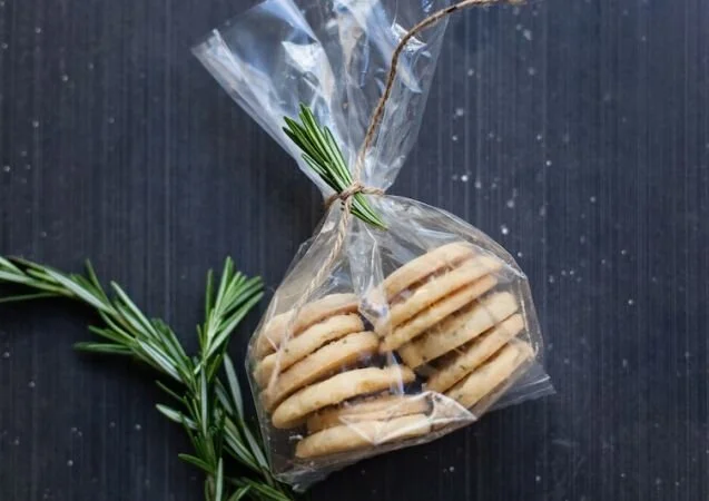 Rosemary & Sea Salt Butter Cookies