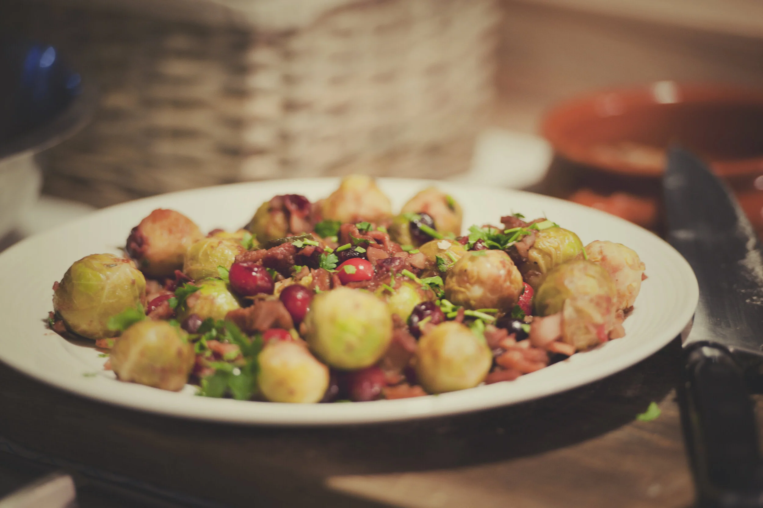 Brussel Sprouts With Cranberries, Pancetta & Chestnuts — Clodagh McKenna