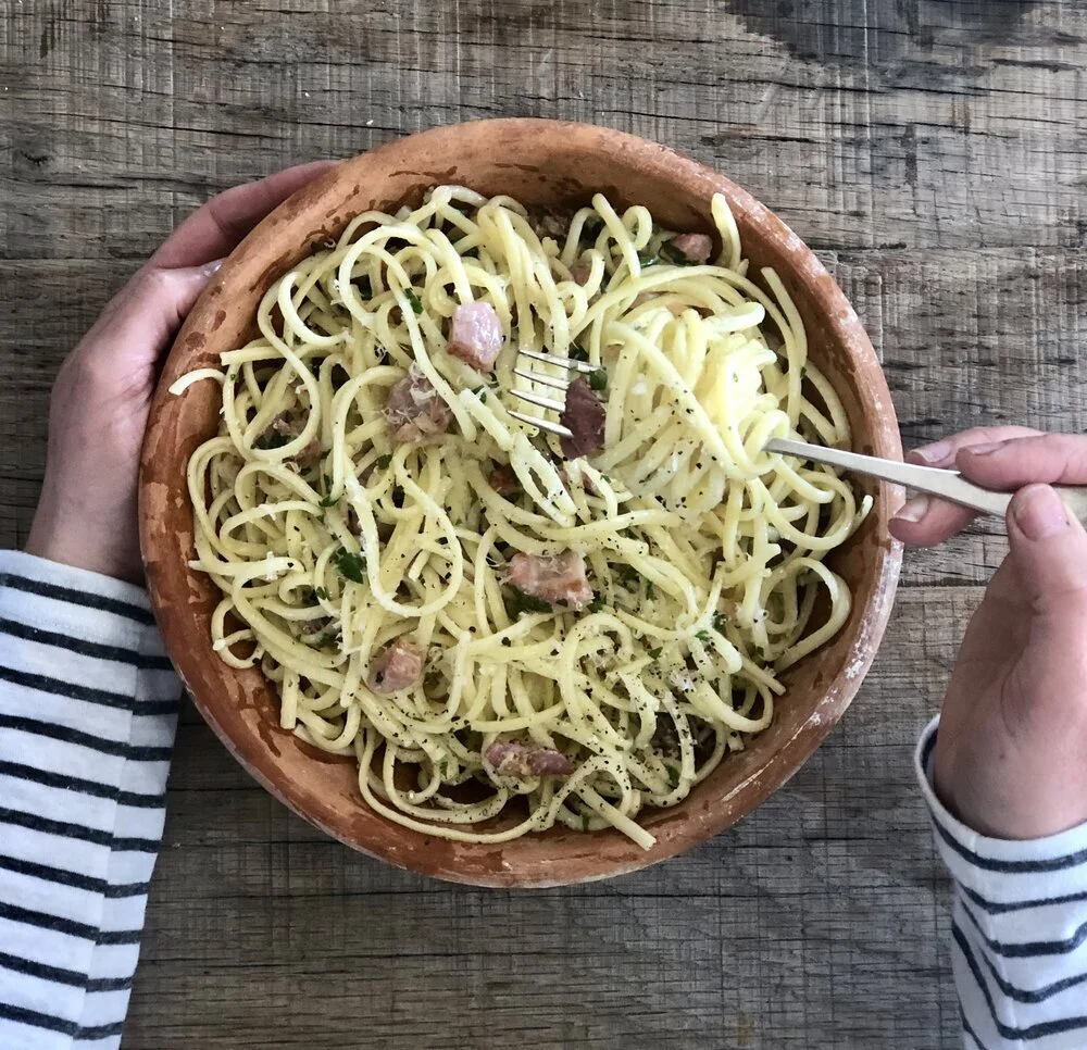 Egg-Free Carbonara