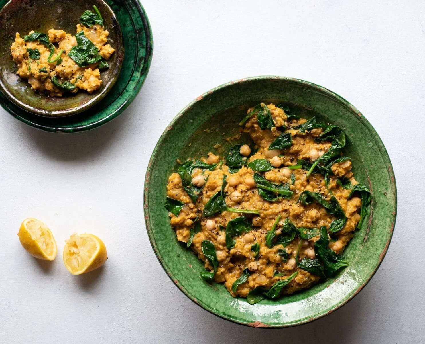 Spinach &amp; Coconut Dal