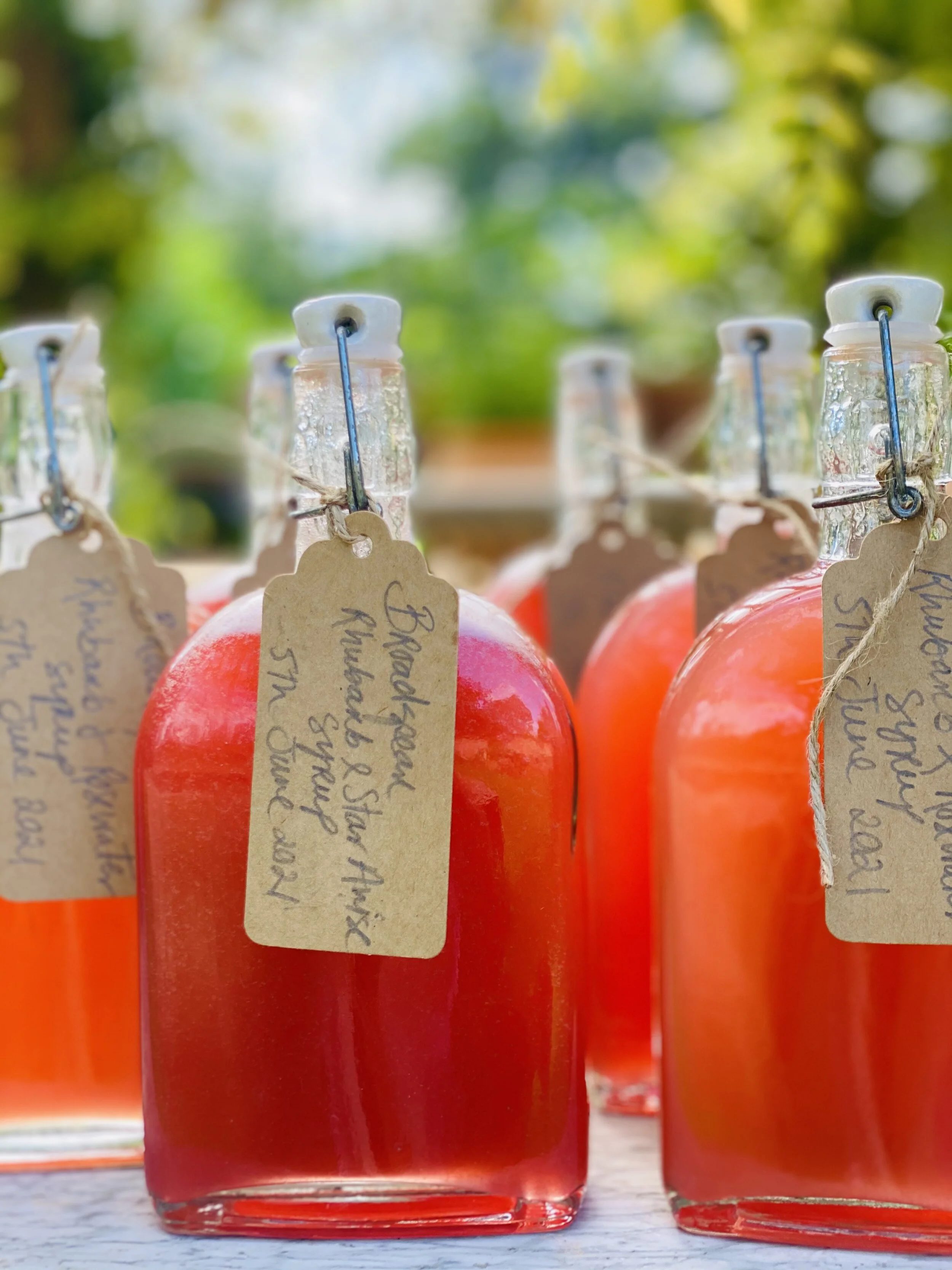 Rhubarb Syrup – 3 Ways