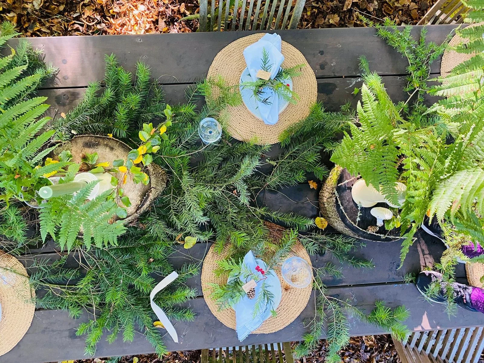 Forest Tablescape