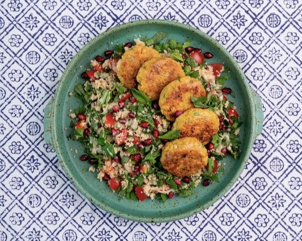 Spiced Mezze Falafel Bowls