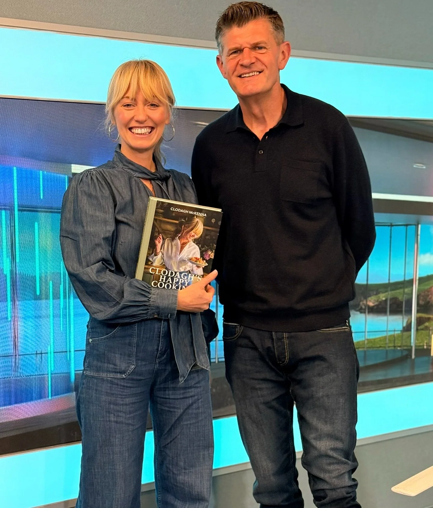 Really enjoyed chatting with Brendan O&rsquo;Connor on @rteradio1 this morning, what a brilliant broadcaster he is&hellip; and so fun to have the surprise of my @harry_m_herbert popping on! 

It&rsquo;s been a brilliant few days launching Happy Cooki