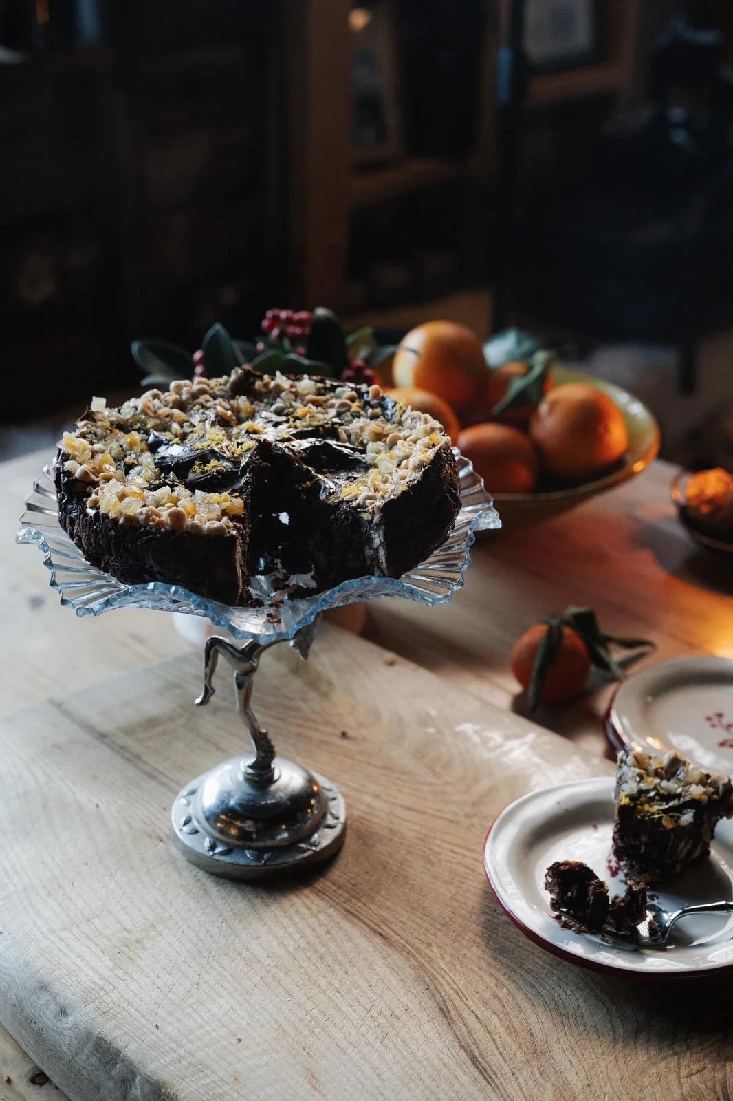 Christmas Eve Chocolate Biscuit Cake