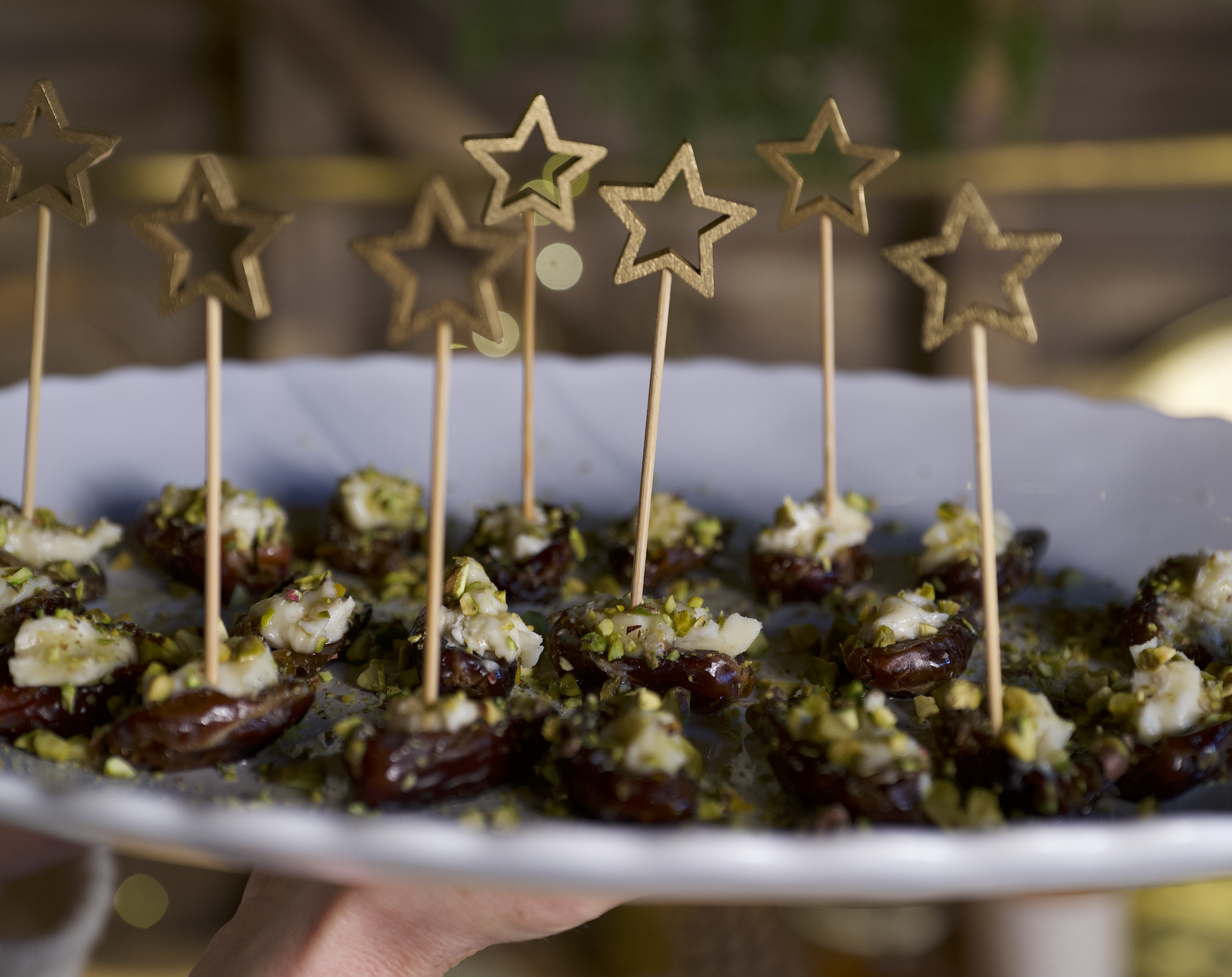 Honey Gorgonzola Dates