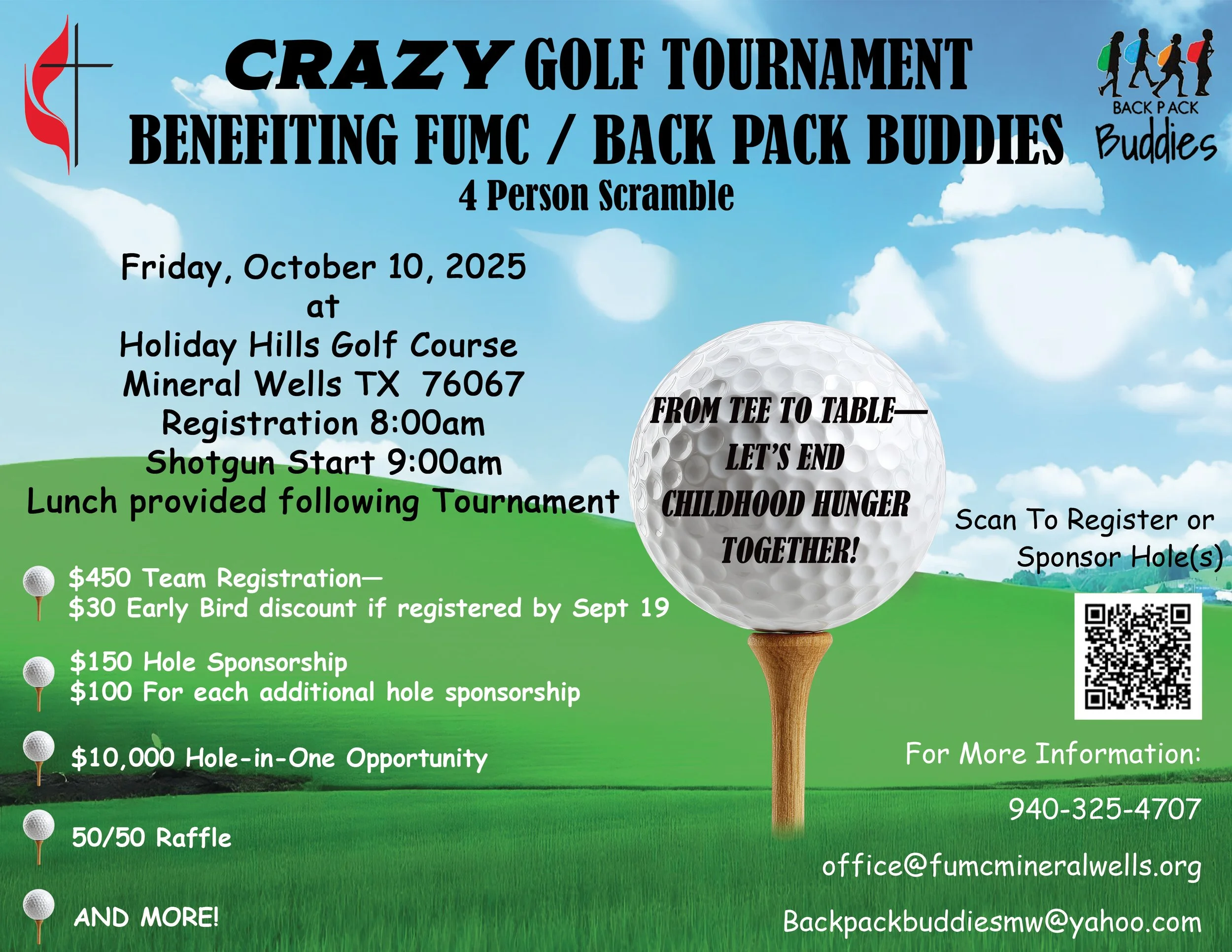 FUMC / Back Pack Buddies Golf Tournament