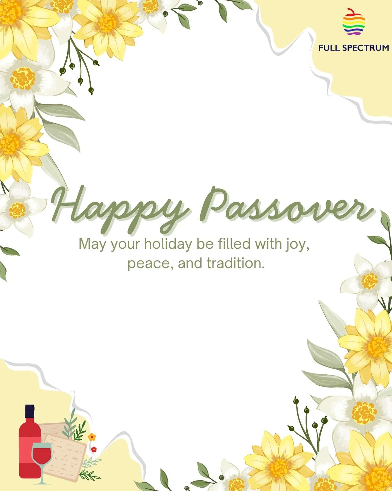 Chag Sameach! Wishing those who celebrate a joyful and meaningful Passover. ✡️