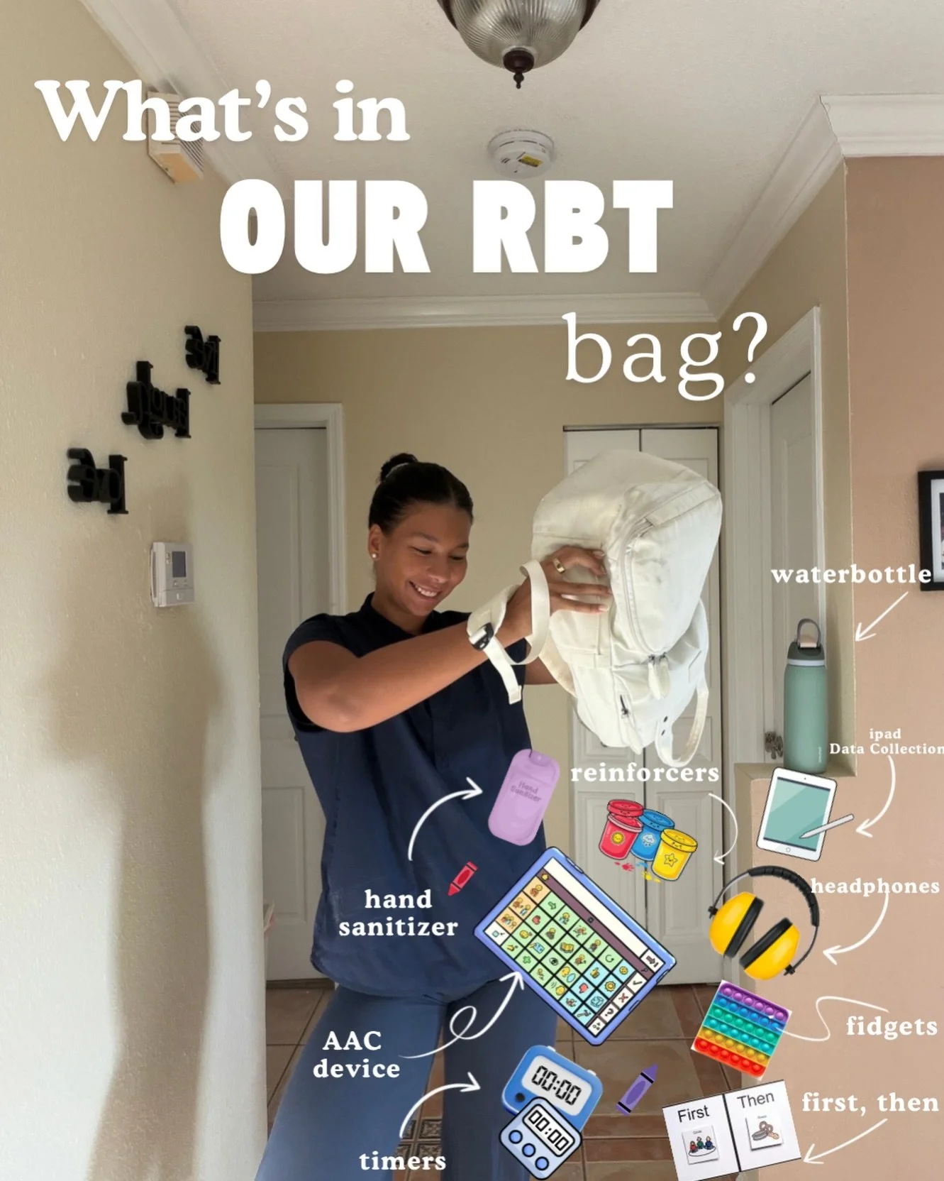 What&rsquo;s in our RBT bag? 🎒🧠💙
From reinforcers and fidgets to data collection tools and everything in between&mdash;these are a few of our RBT essentials!
What&rsquo;s one thing you always have in your RBT bag? 👇🏼#ABA #RBT #appliedbehaviorana