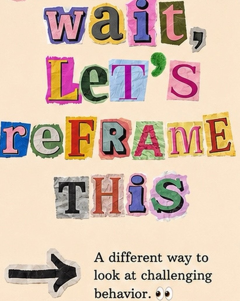 Sometimes it&rsquo;s not about changing the situation, it&rsquo;s about changing the way we look at it. 🧠✨

Let&rsquo;s reframe this. 💭

#LetsReframeThis #ABA #BehaviorAnalysis #MindsetShift #FullSpectrumABA
