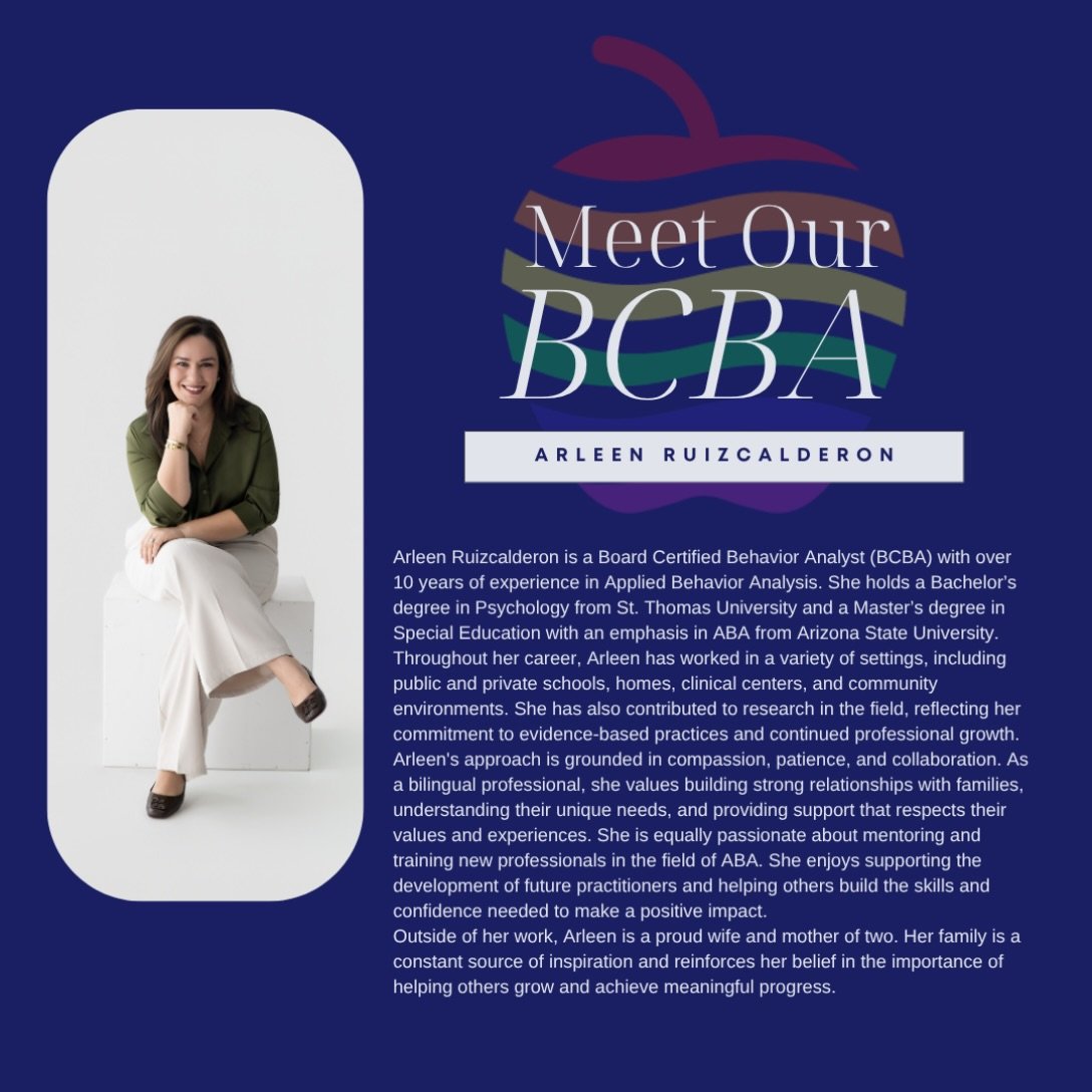 Meet the BCBA behind the magic! ✨💙 From her structure and attention to detail to the compassion she brings to every client and family, she&rsquo;s truly amazing at what she does. We&rsquo;re so lucky to have her on the Full Spectrum team! 

#MeetThe