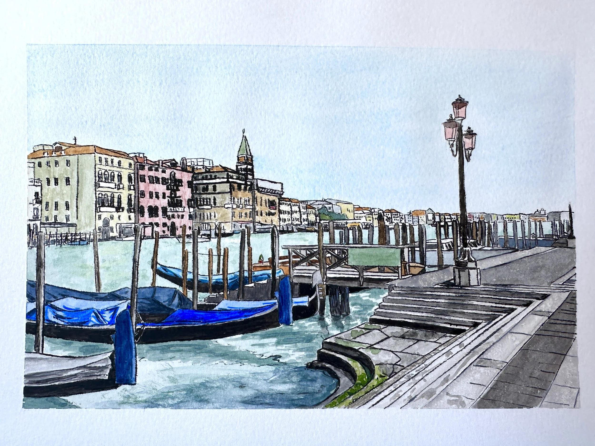 'Grand Canal, Venice' A4 giclee print