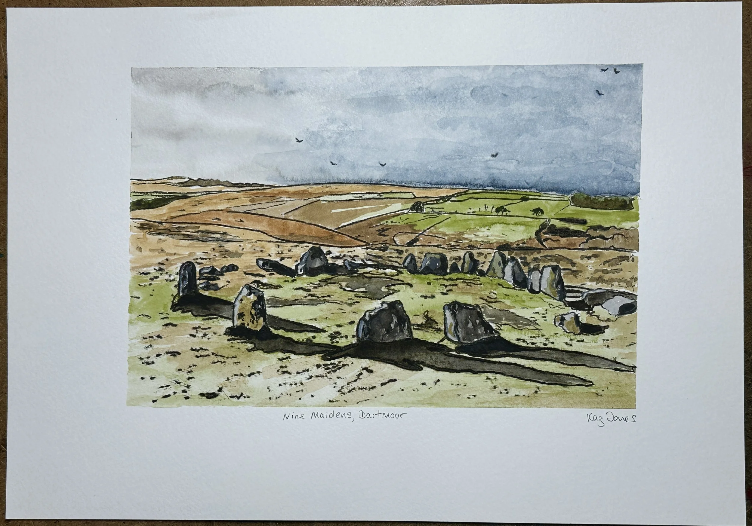 Nine Maidens, Dartmoor
