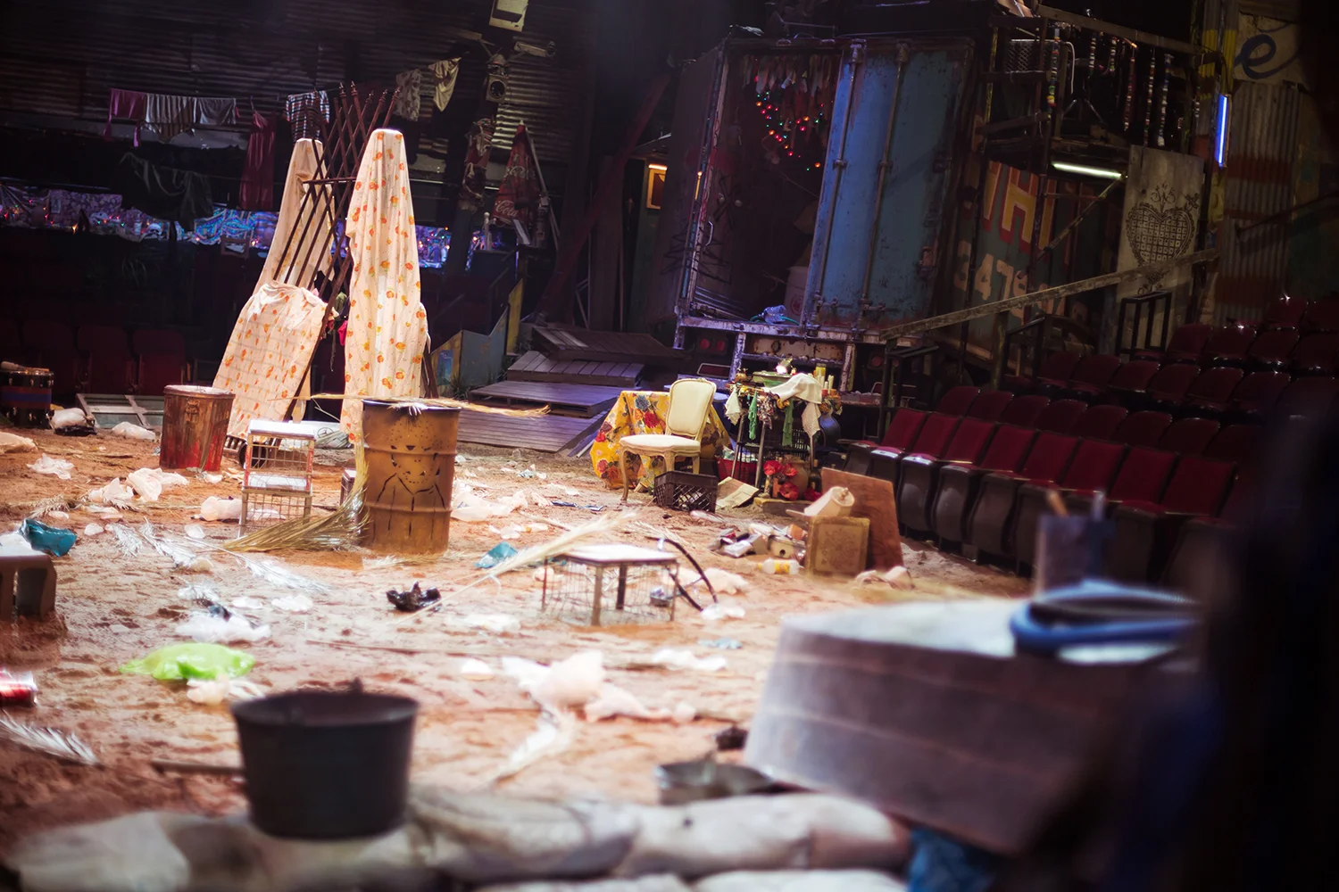 Once on this island | set design