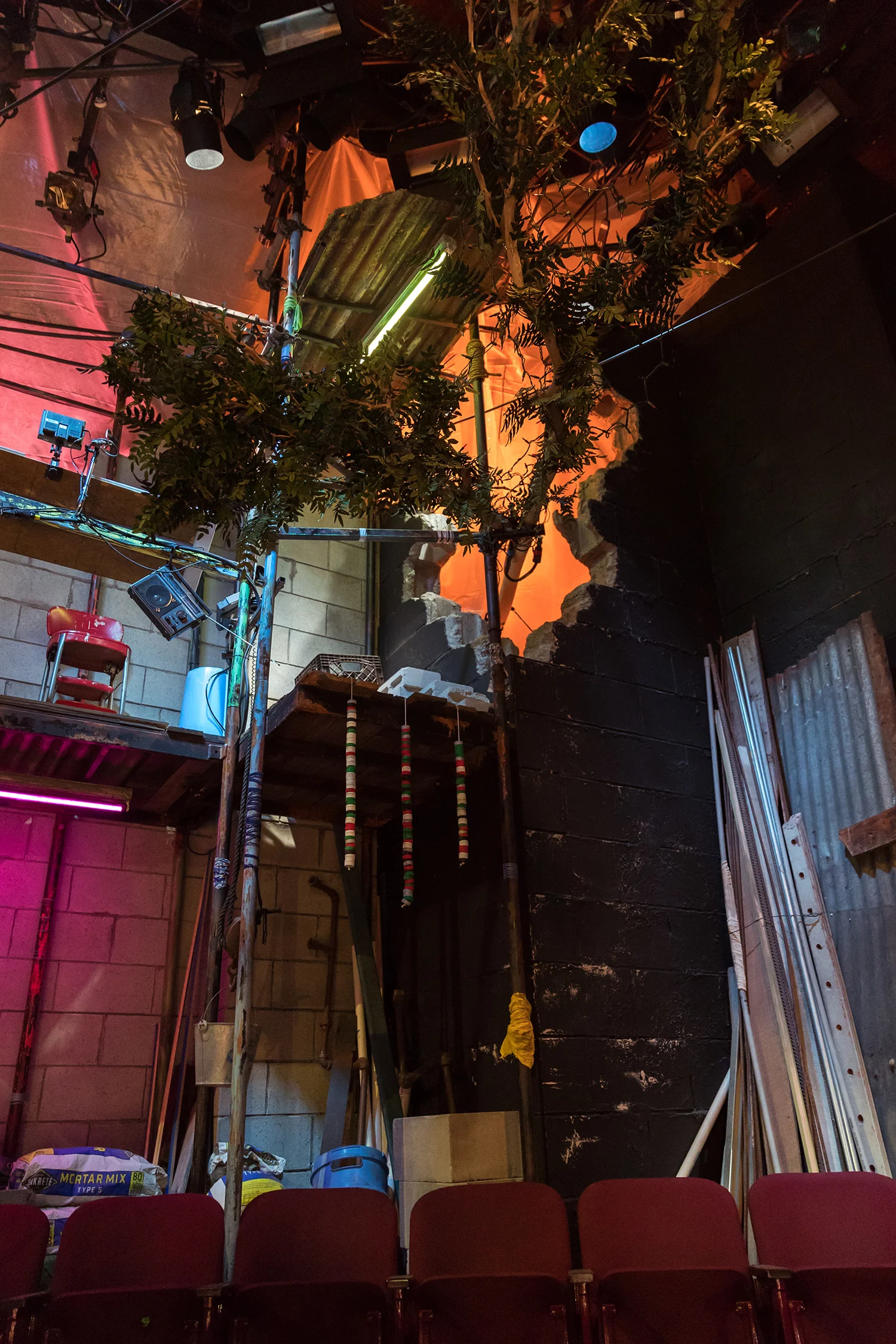 Once on this island | set design