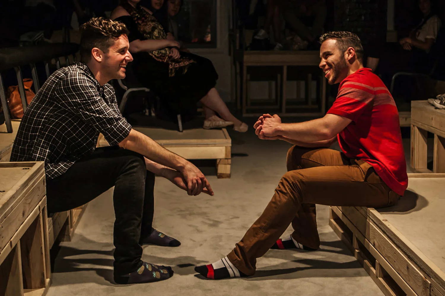 homos, or everyone in america | set design