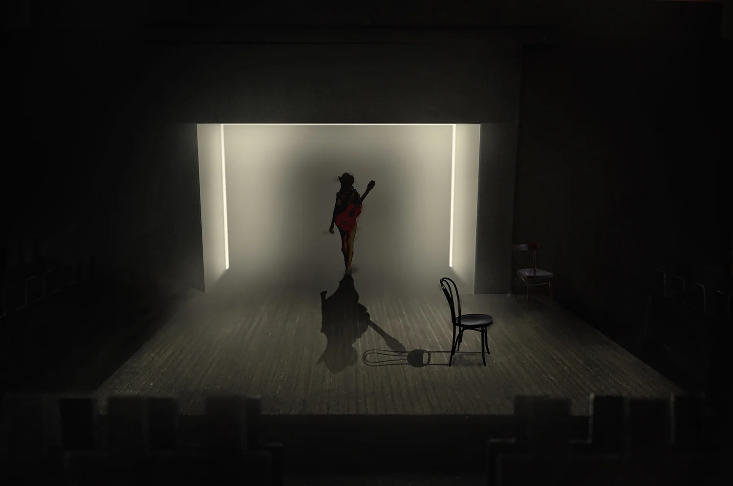 all the roads home | set design