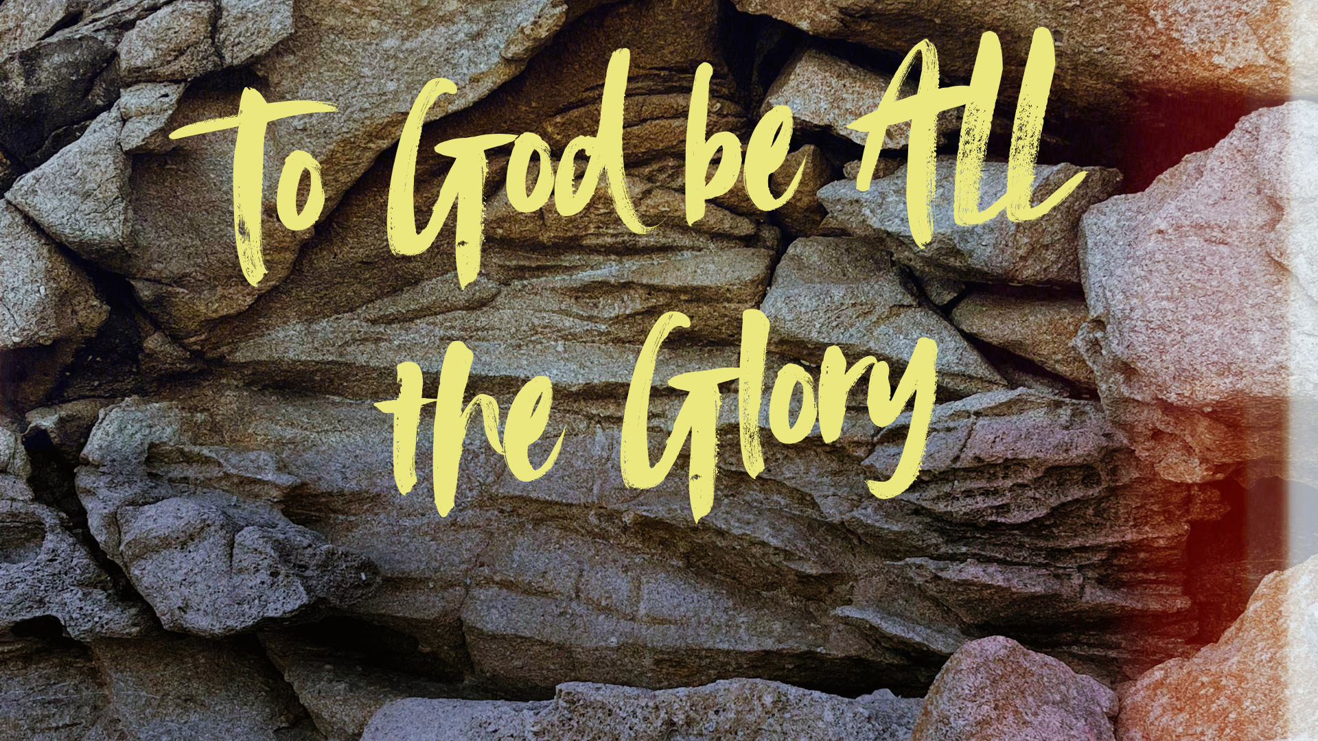 Yellow Bold Brush Typography Christian Sermon Church Presentation.png