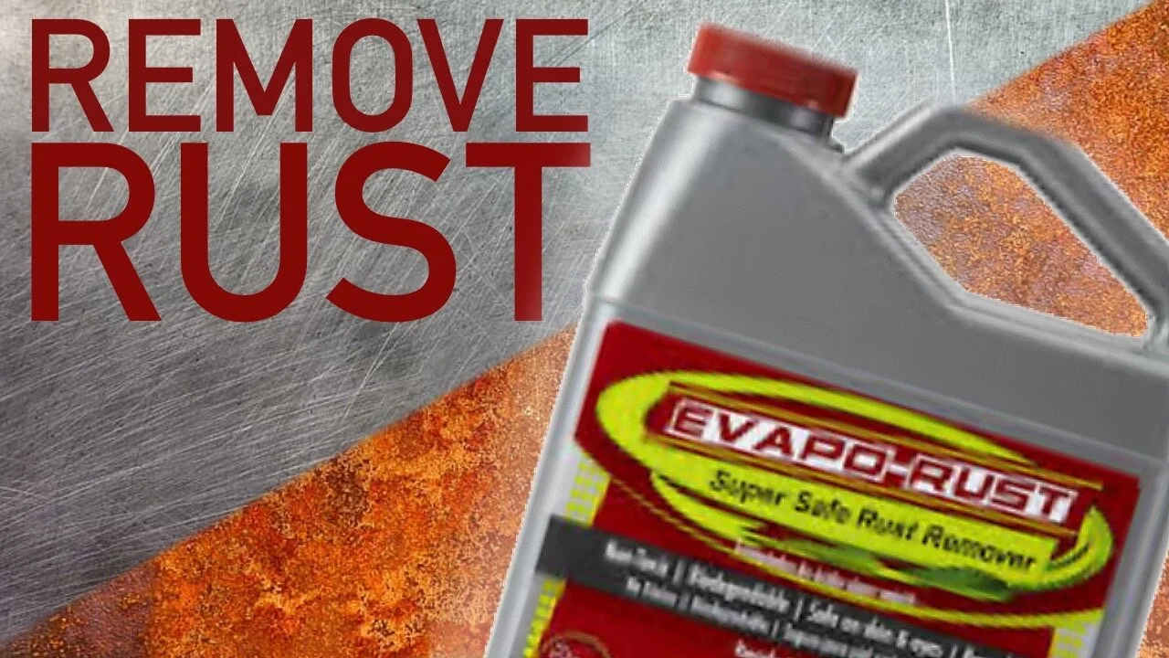 Evapo-rust To Remove Rust from Bandsaw