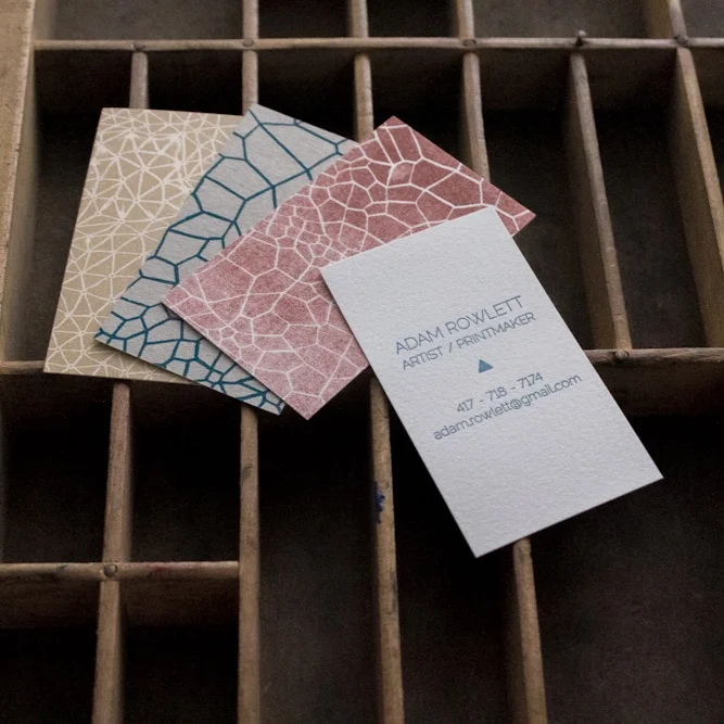 Adam Rowlett business cards