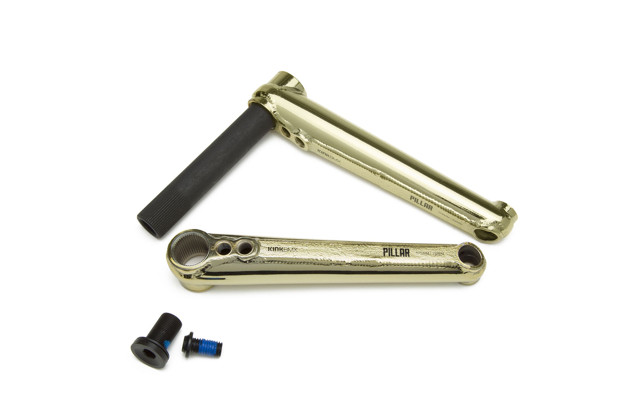 Kink Pillar Cranks Gold