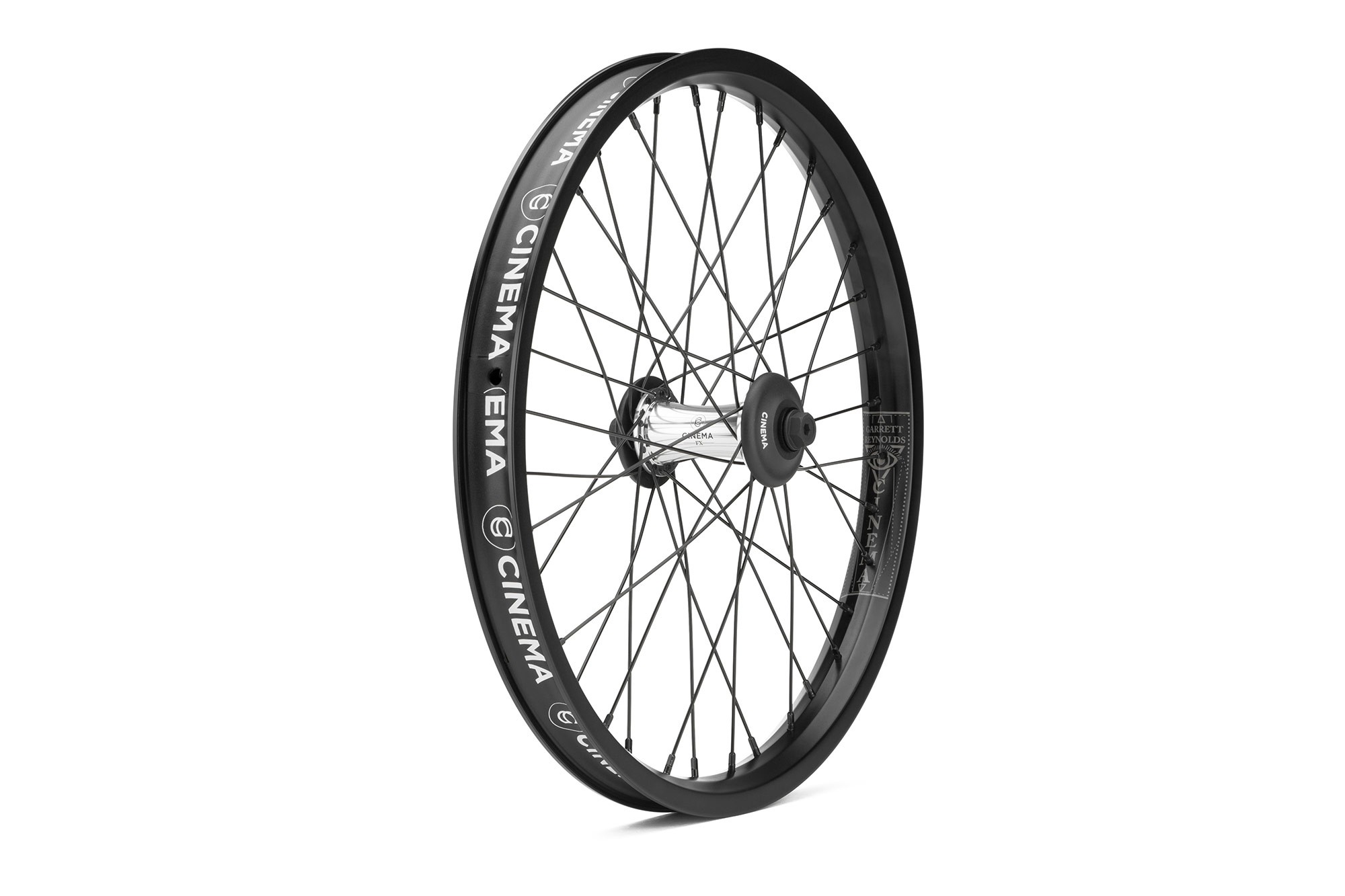 Cinema Reynolds Front Wheel Black/Polished