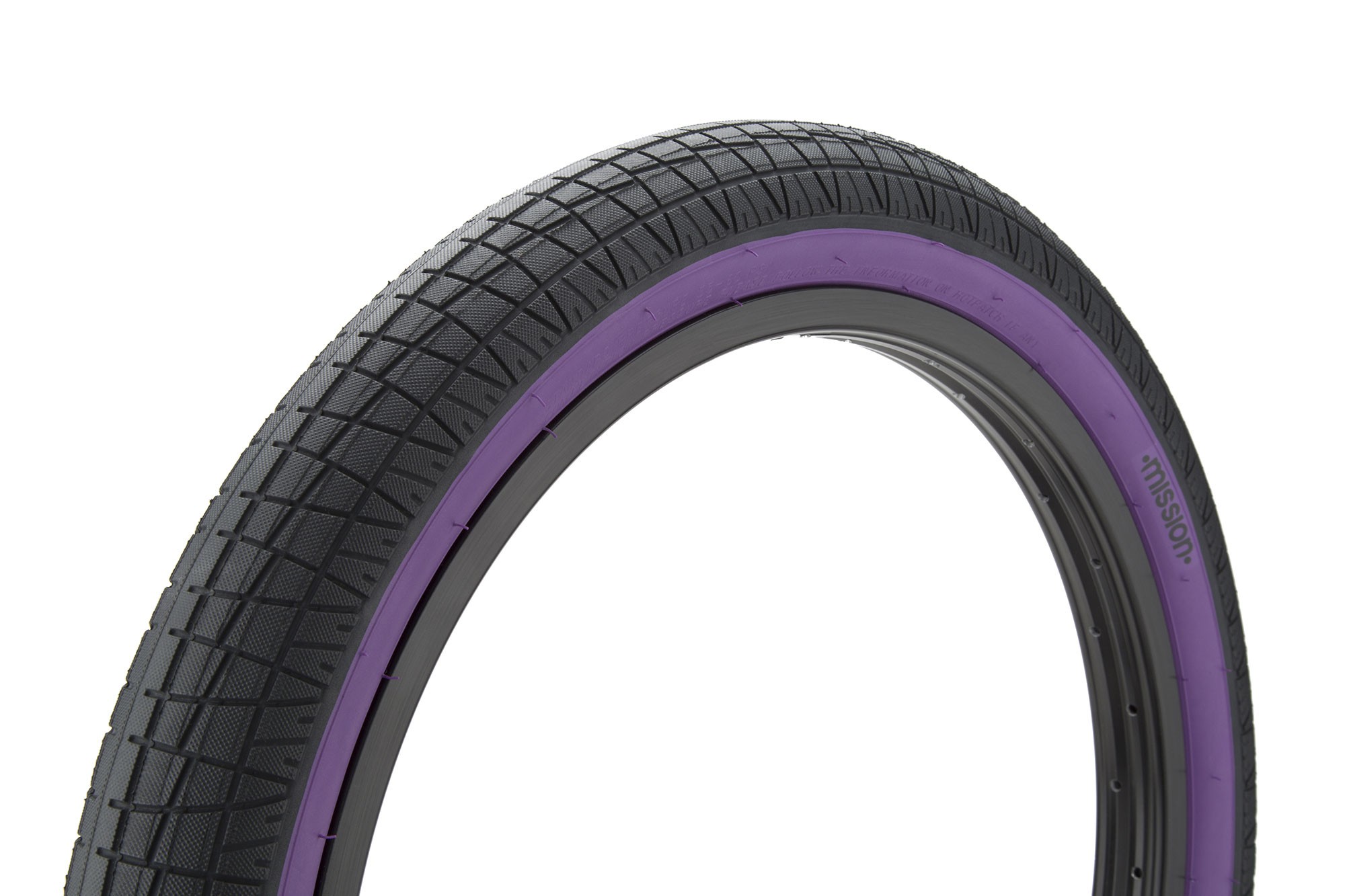 Mission Fleet Tire Purple Wall