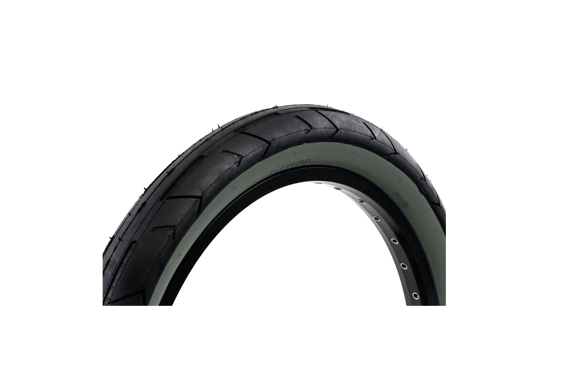 Duo High Stree Low Tire 2.4 65psi Military Green Wall