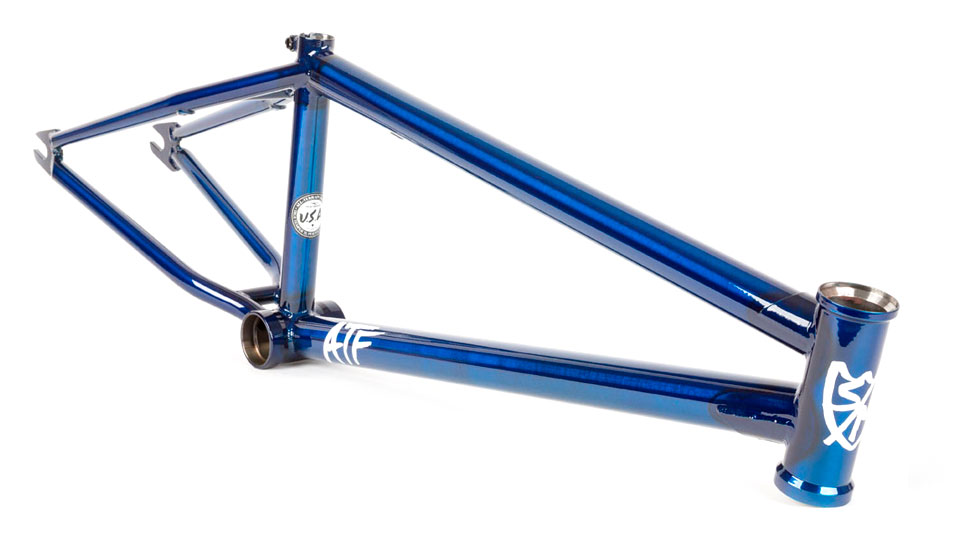 S&M ATF Frame 20.5 Trans Blue