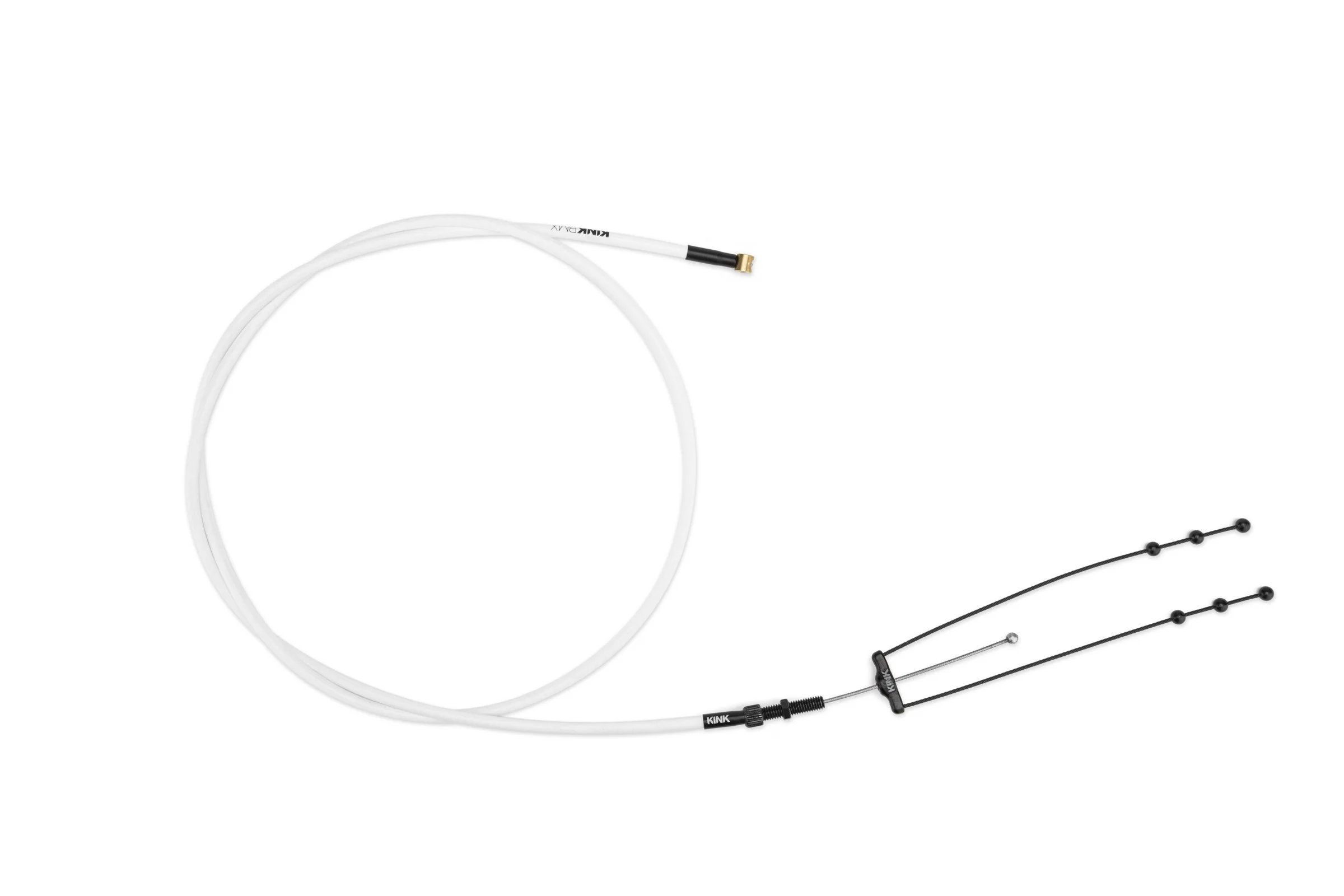 Kink 1-Piece Brake Cable White
