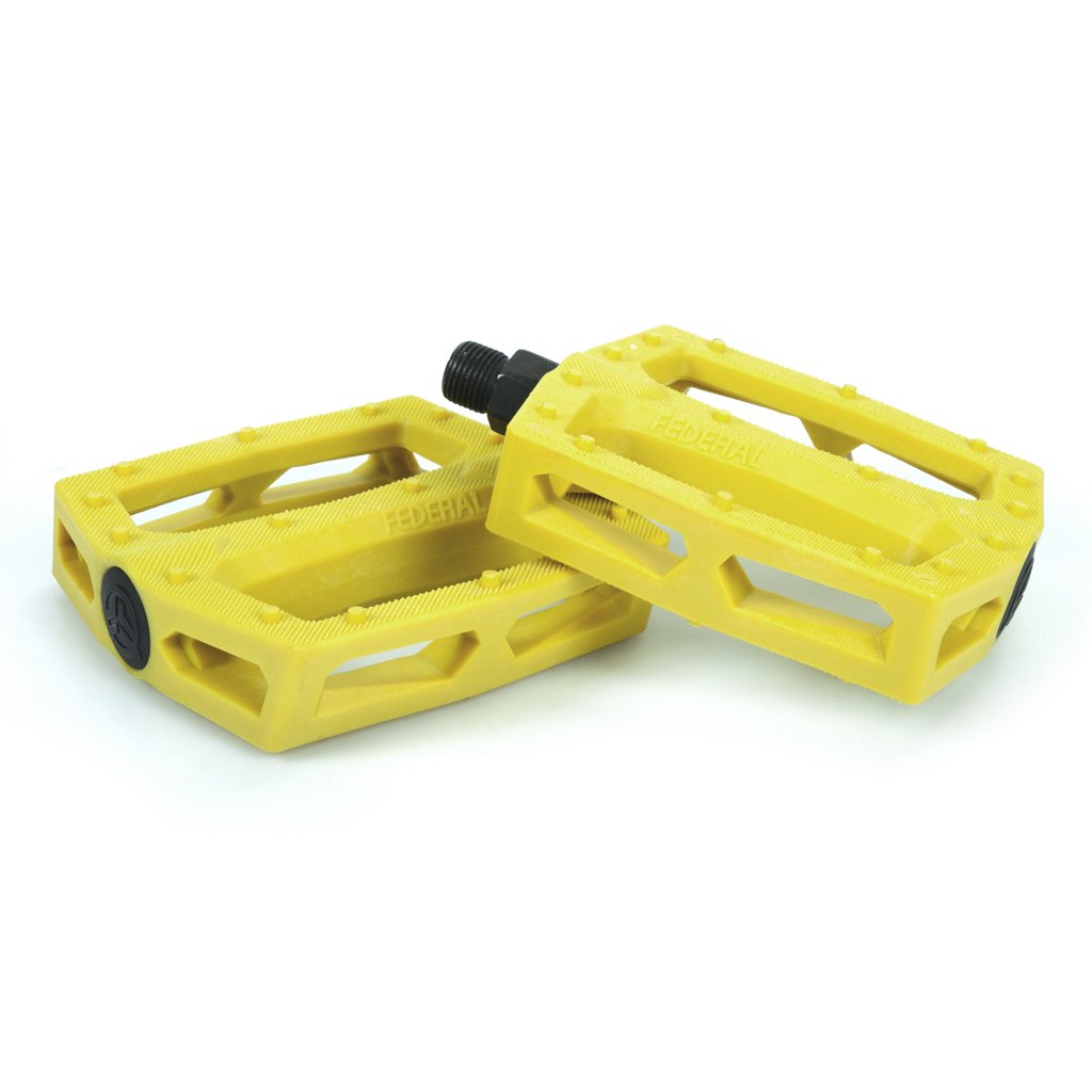 Federal Command Plastic Pedals Yellow