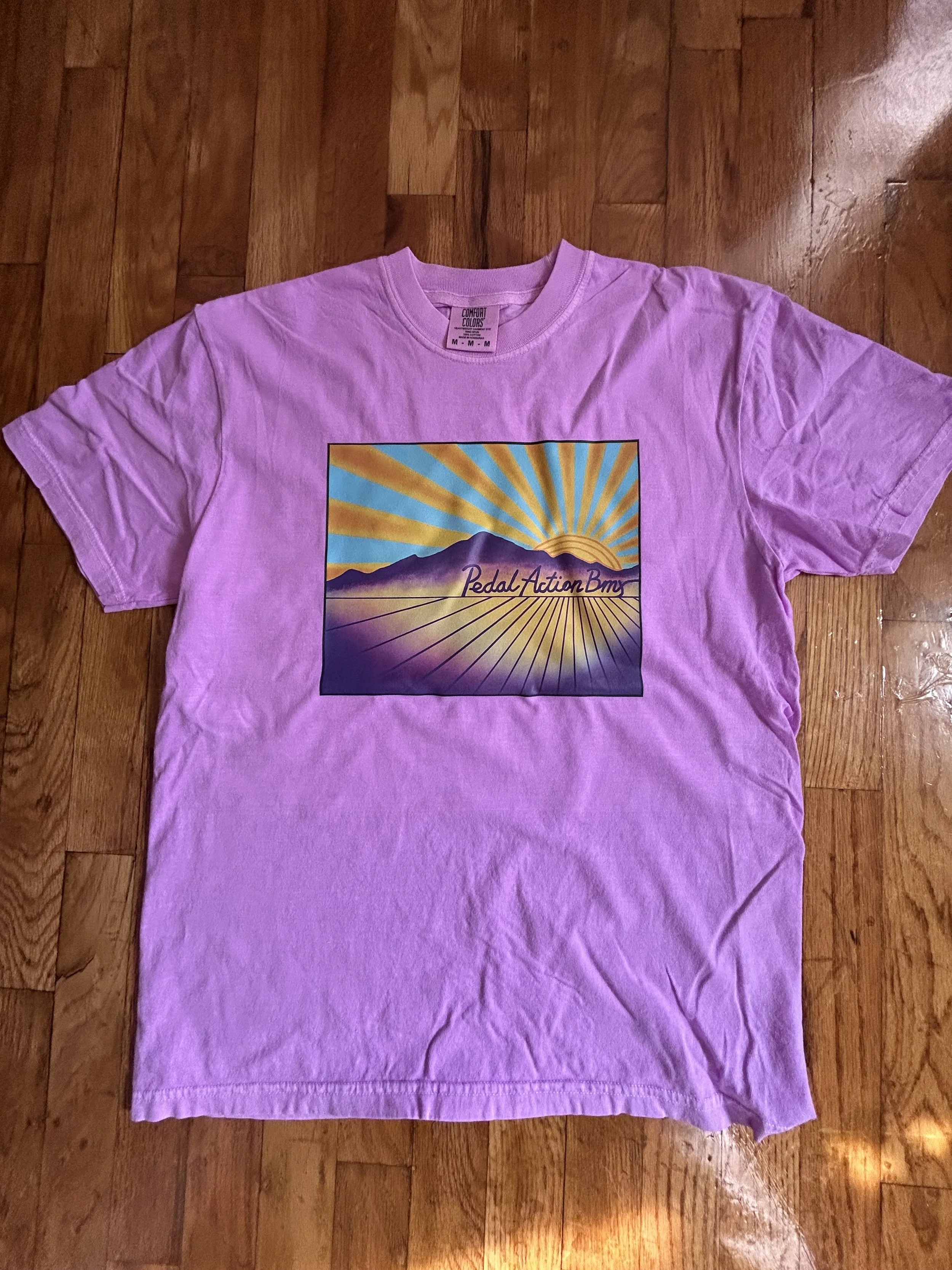 Colorado Springs Short Sleeve T (neon lilac)