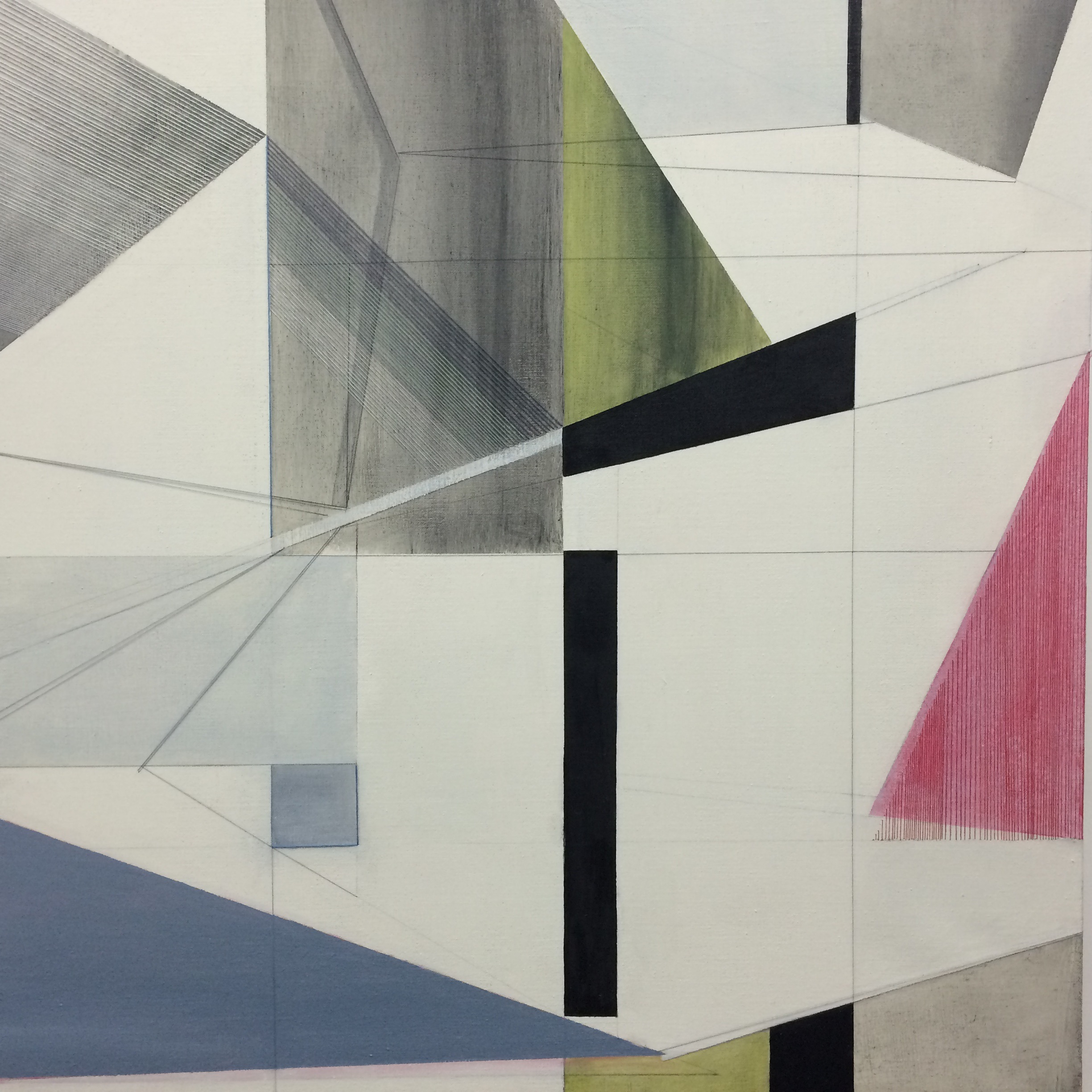 Rosalind Davis. Third Space. Oil & thread on linen. 2015.jpg