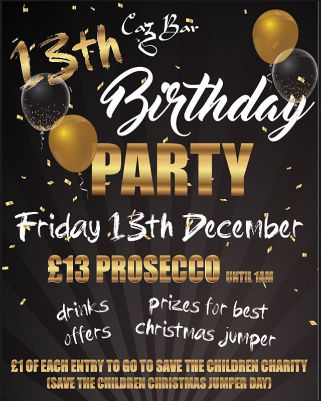 Another year, another birthday party. Come and celebrate with us. #stratforduponavon #party #birthday #nightclub #gentlemensclub #alcohol #christmas